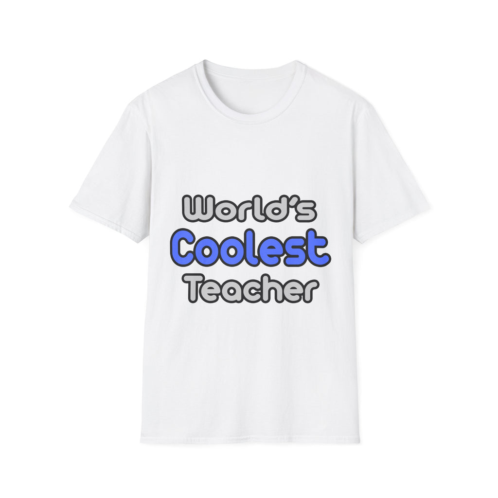 World's Coolest Teacher - Unisex Softstyle T-Shirt