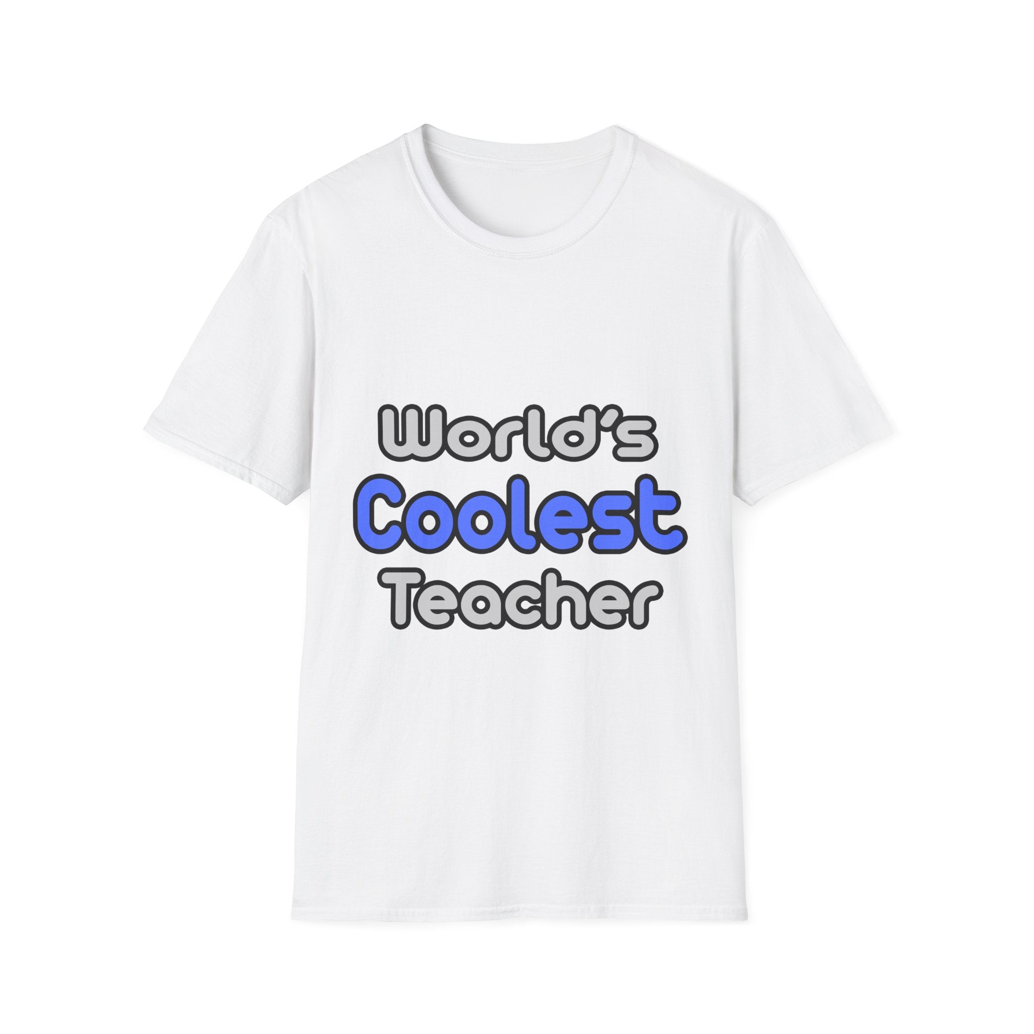 World's Coolest Teacher - Unisex Softstyle T-Shirt