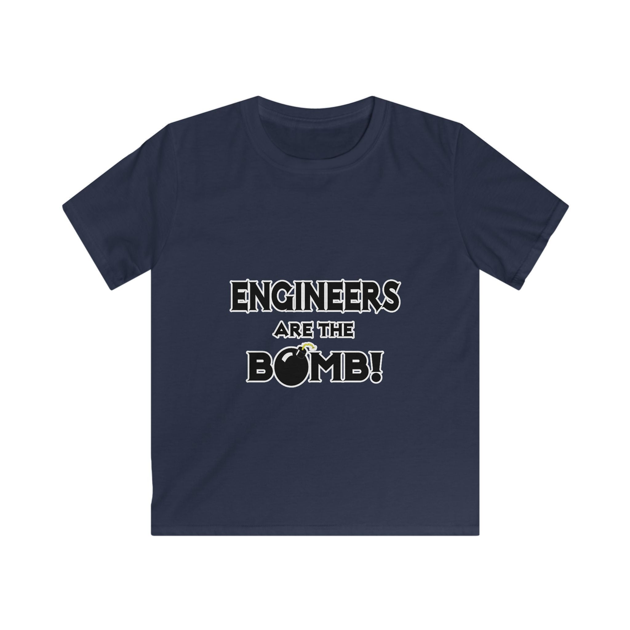 Engineers Are The Bomb! (2) - Kids Softstyle Tee