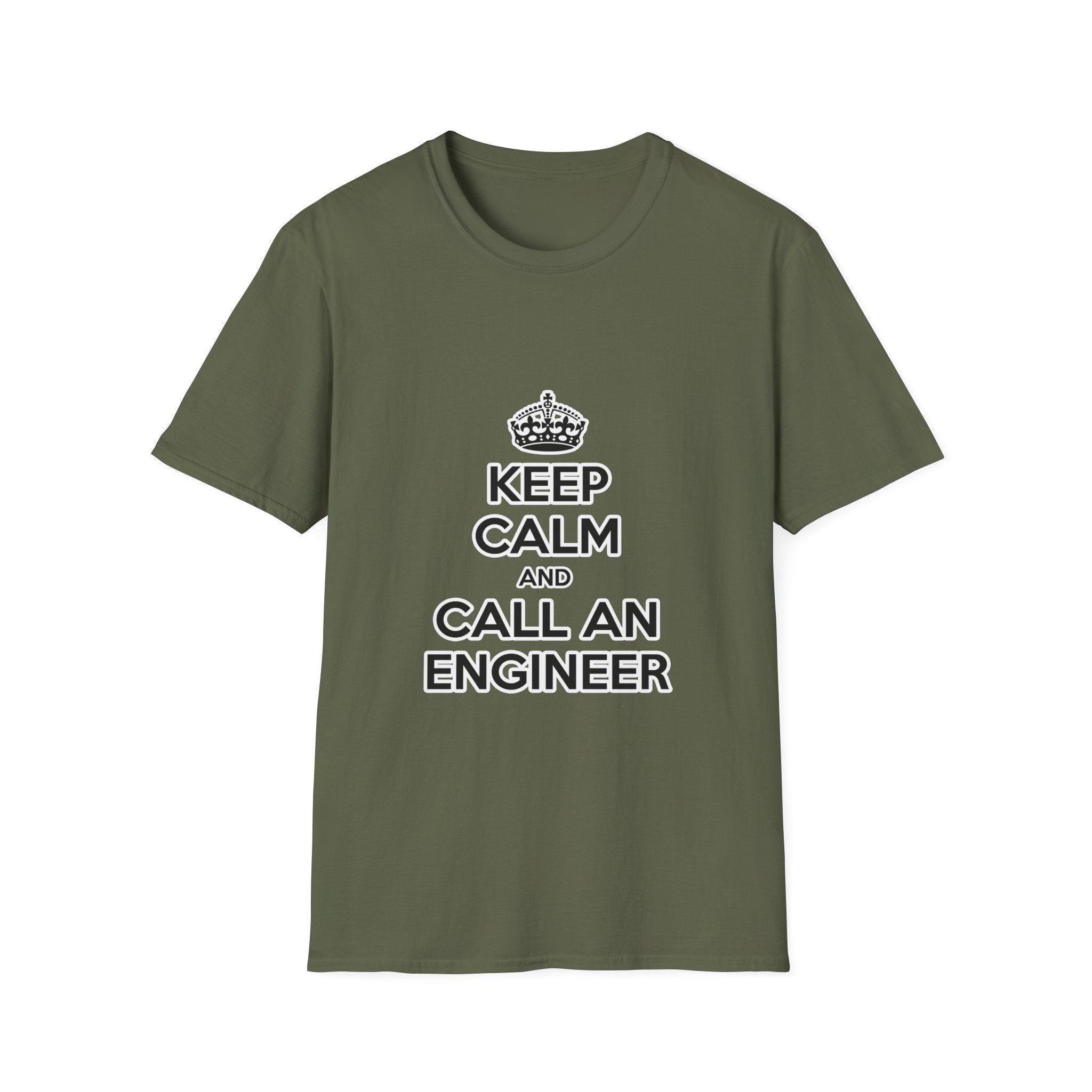 Keep Calm and Call an Engineer - Unisex Softstyle T-Shirt
