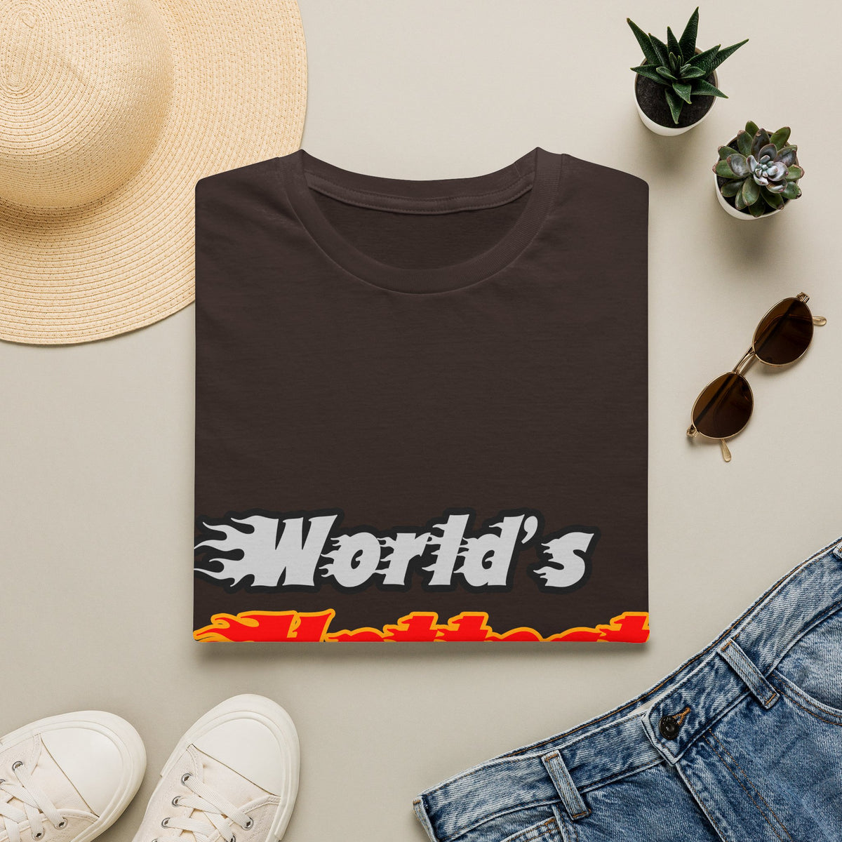 World's Hottest Teacher - Unisex Softstyle T-Shirt