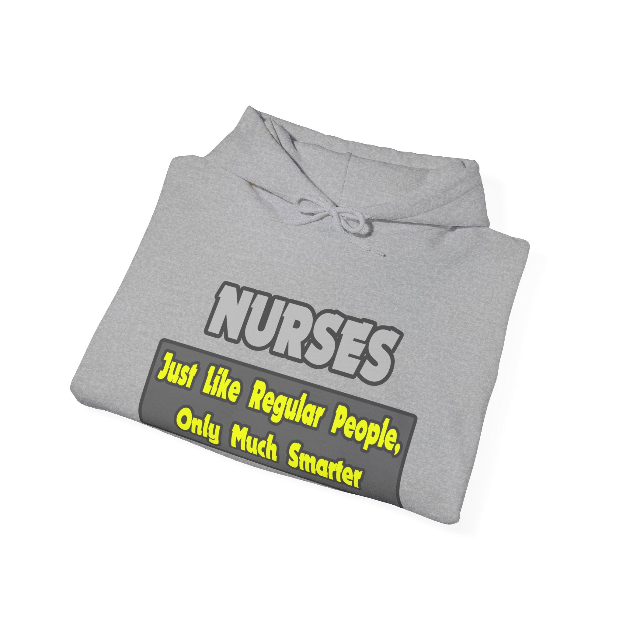 Nurses...Smarter - Unisex Heavy Blend™ Hooded Sweatshirt