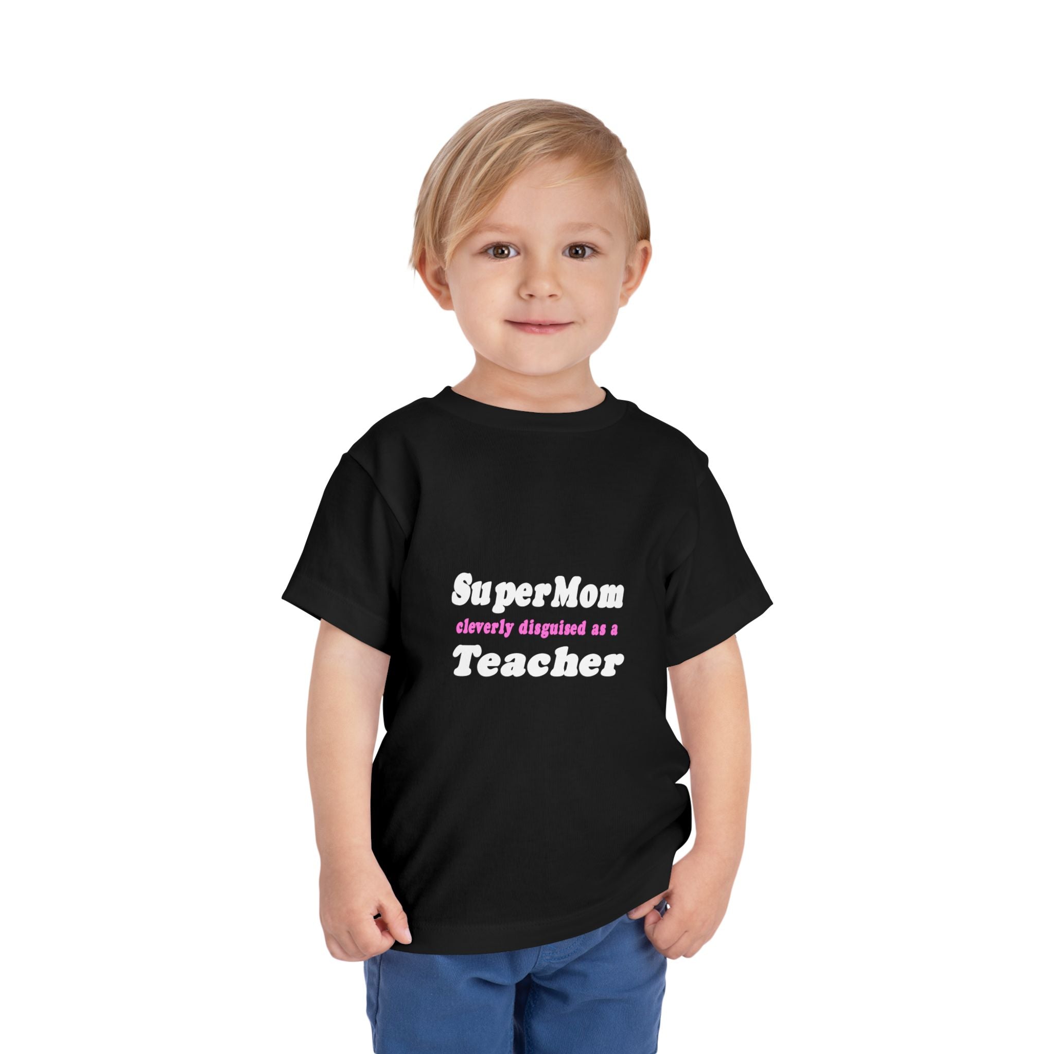 supermom teacher - Toddler Short Sleeve Tee