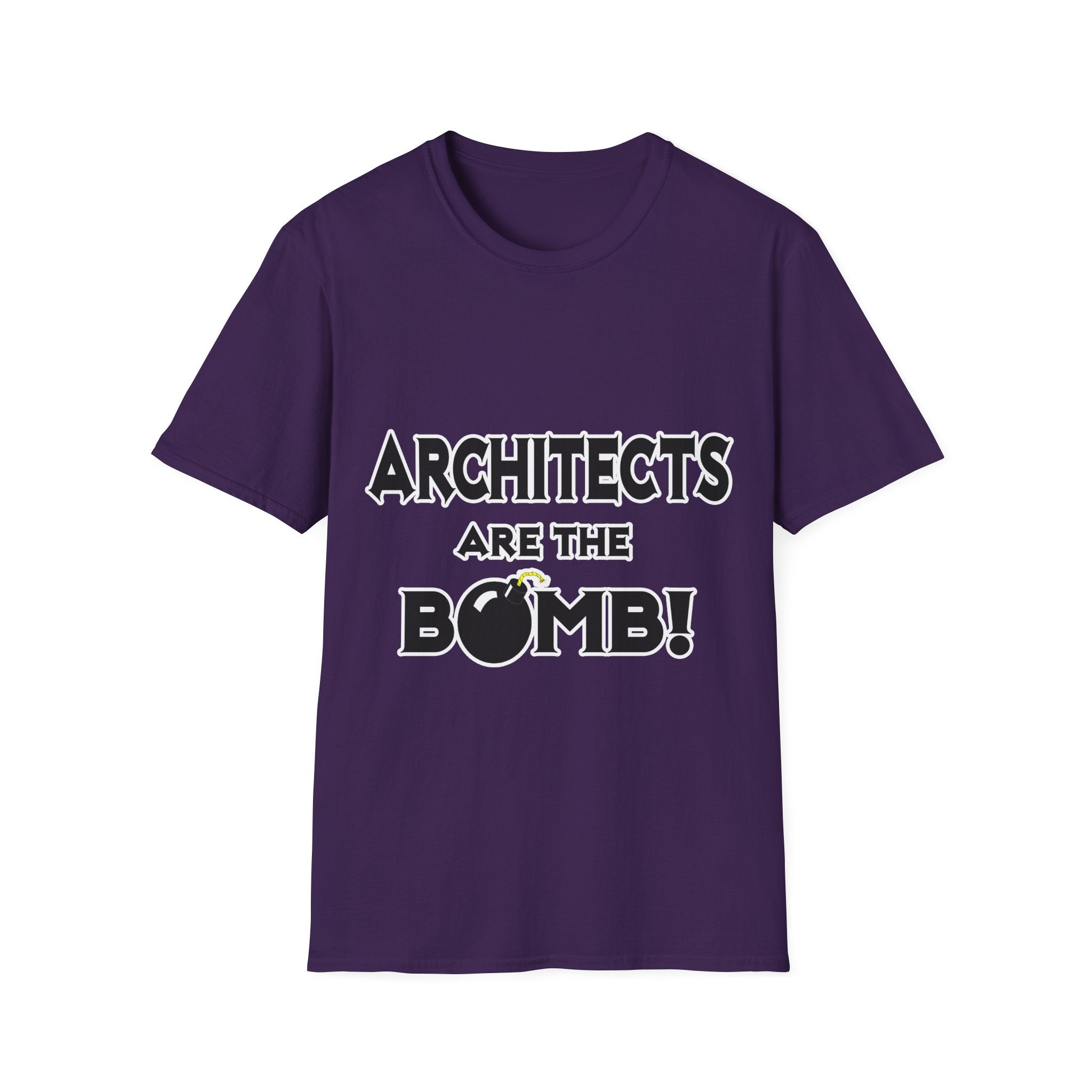 Architects Are The Bomb! - Unisex Softstyle T-Shirt