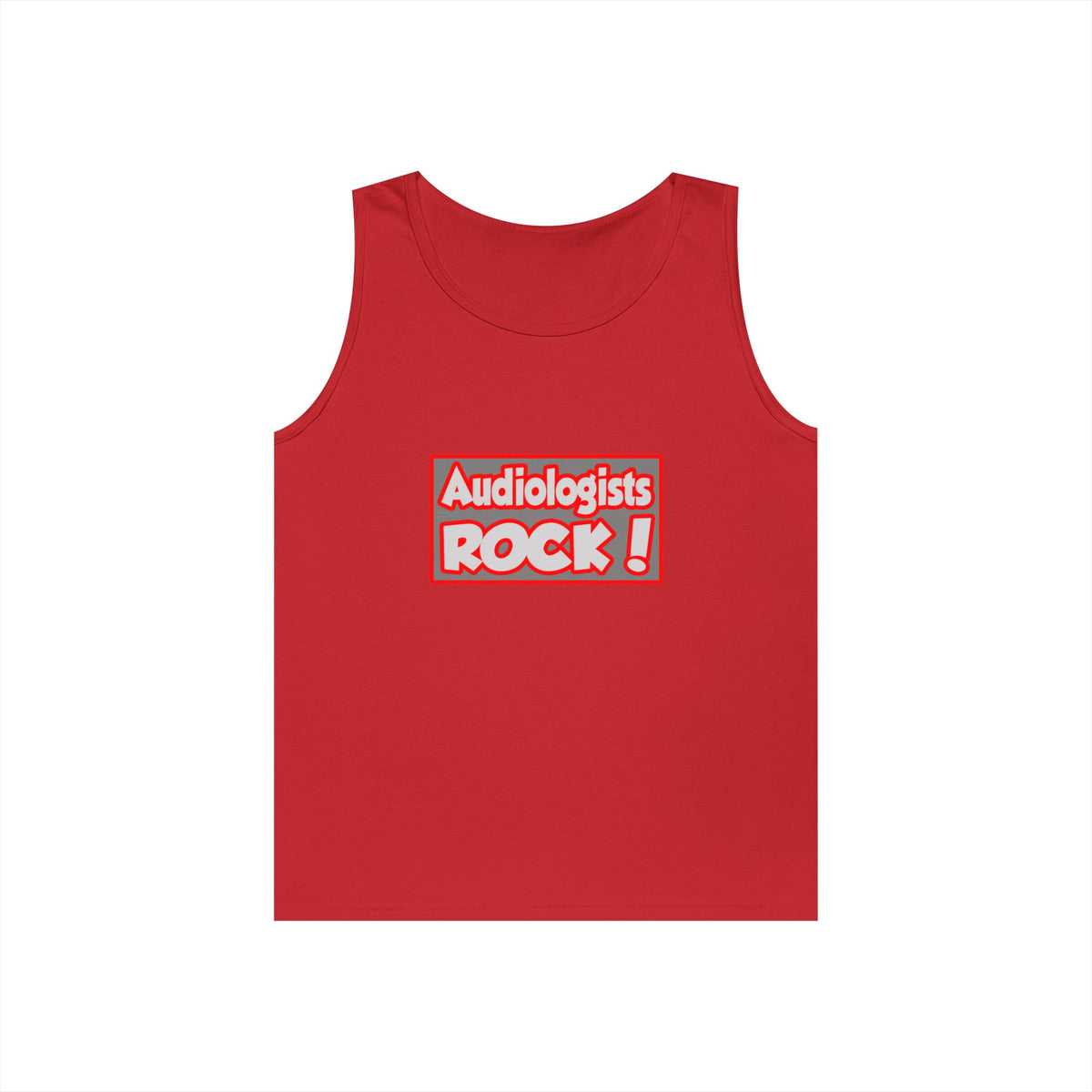 Audiologists Rock! - Unisex Heavy Cotton Tank Top