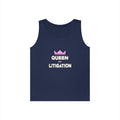 Queen of Litigation - Unisex Heavy Cotton Tank Top