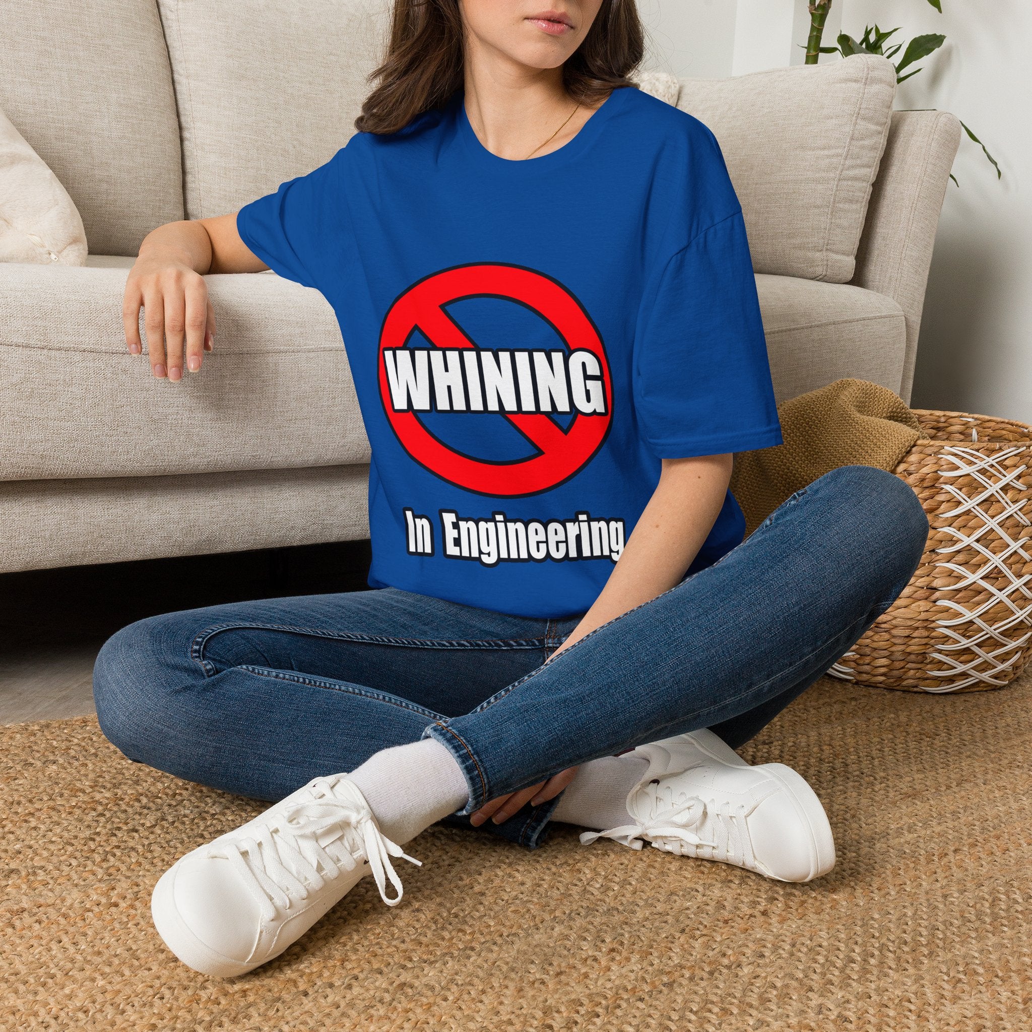 No Whining In Engineering (2) - Unisex Softstyle T-Shirt