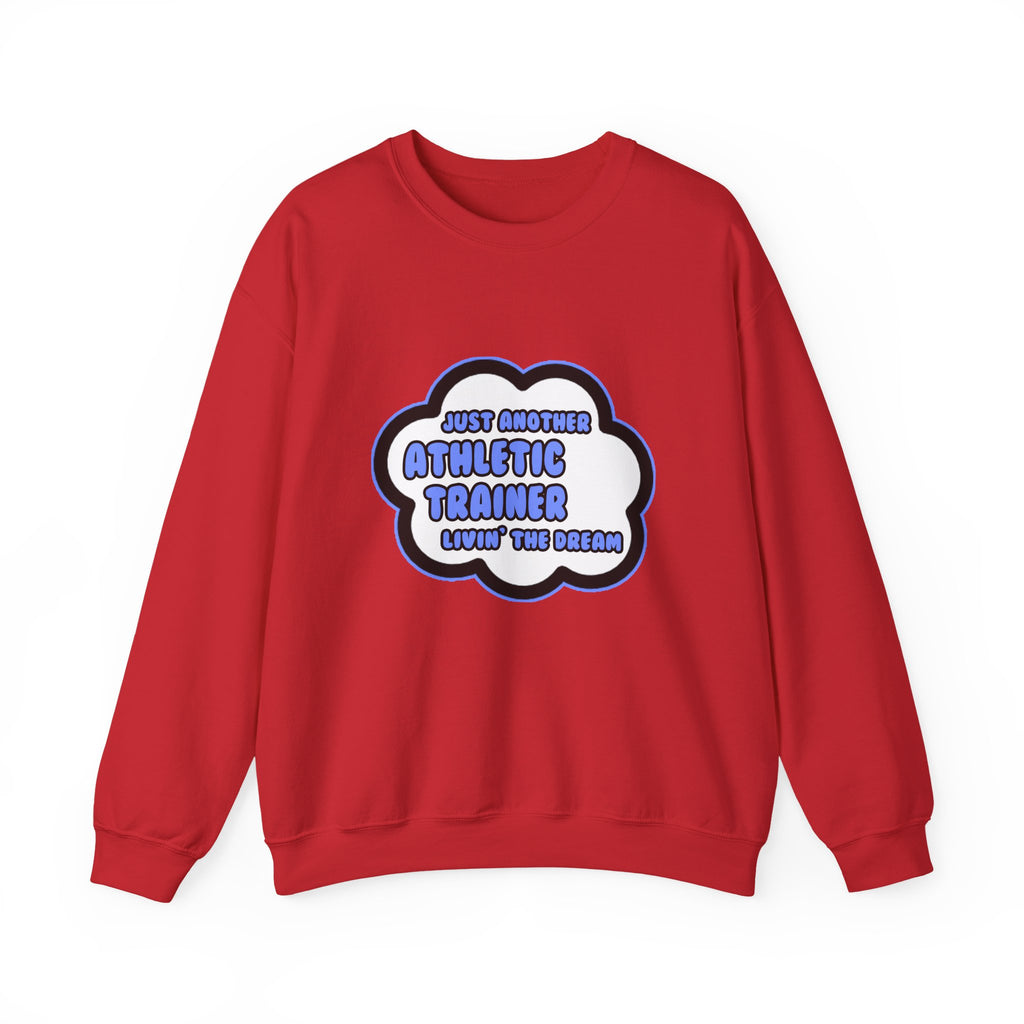 Athletic Trainer .. Livin' The Dream - Unisex Heavy Blend™ Crewneck Sweatshirt