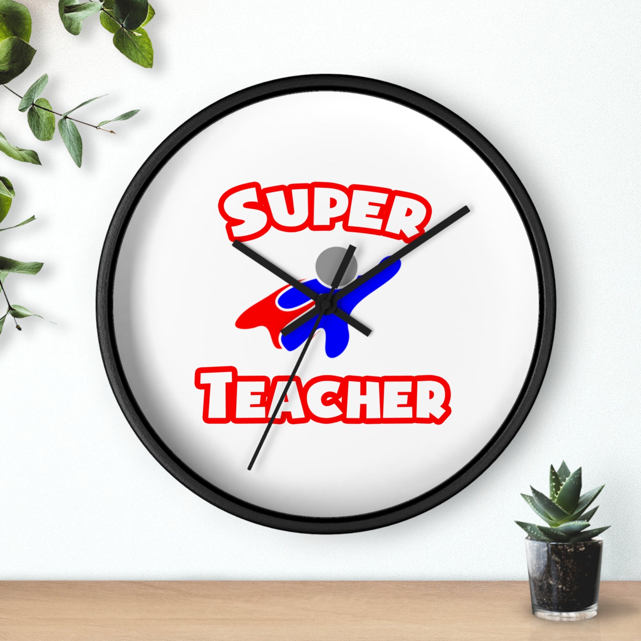 Super Teacher - Wall Clock