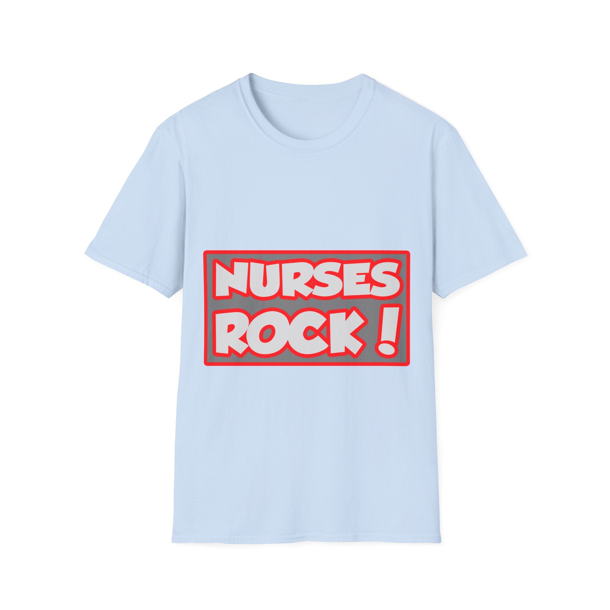 Nurses Rock! - Unisex Softstyle T-Shirt