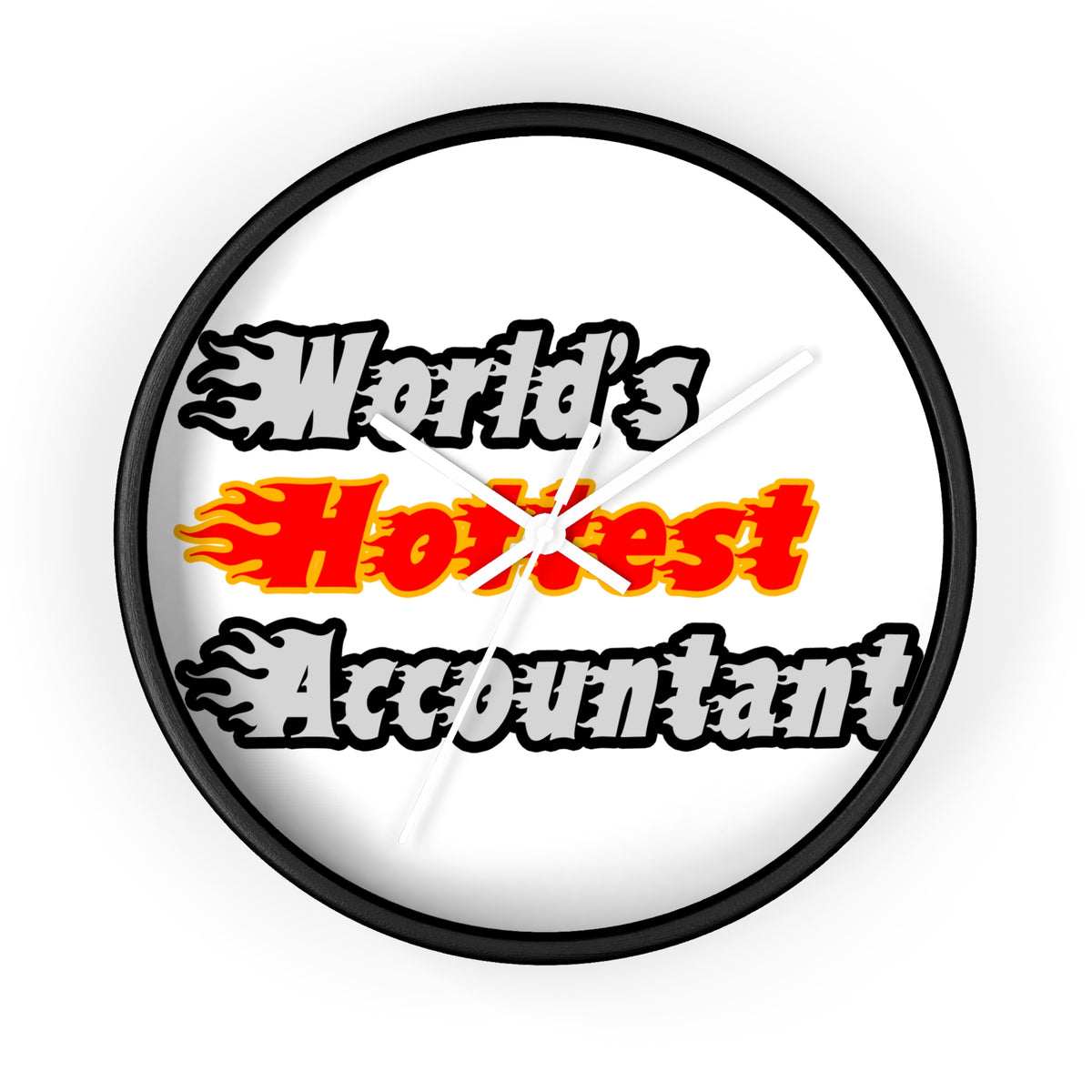 World's Hottest Accountant - Wall Clock