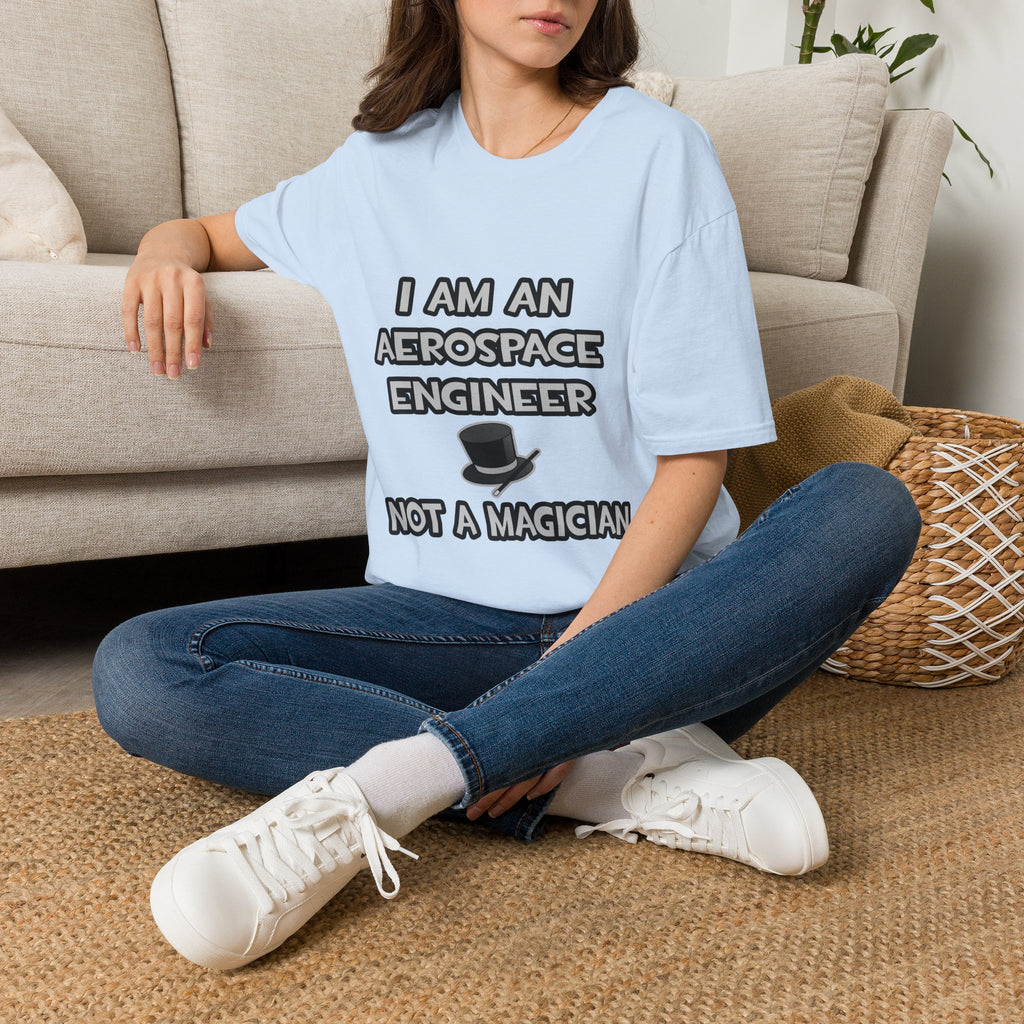 Aerospace Engineer ... Not A Magician - Unisex Softstyle T-Shirt