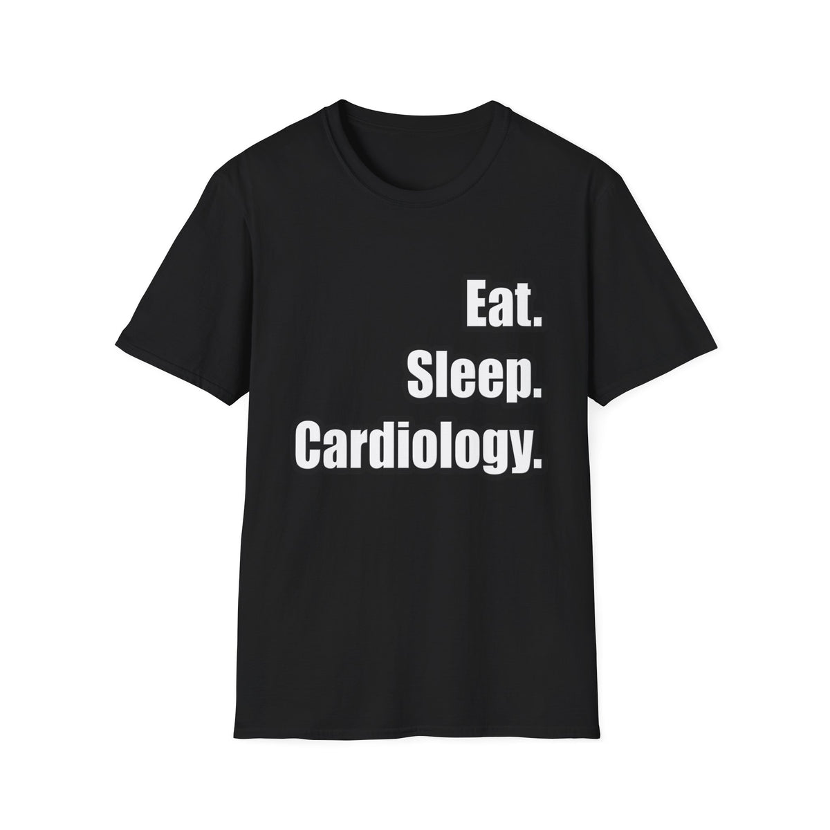 Eat. Sleep. Cardiology - Unisex Softstyle T-Shirt
