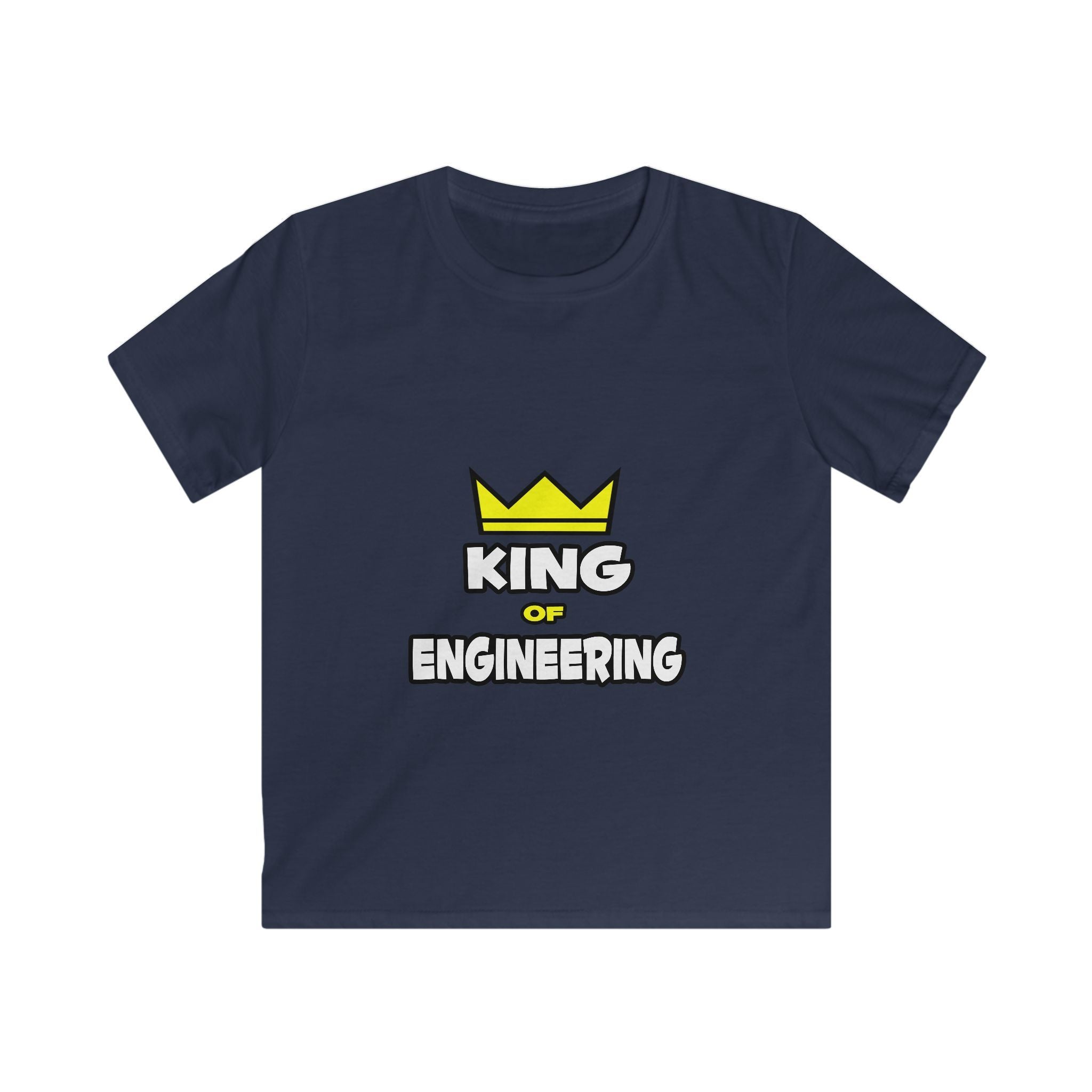 King of Engineering - Kids Softstyle Tee