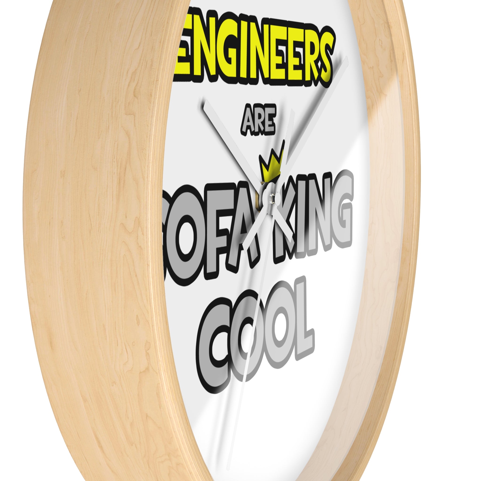 Engineers Are Sofa King Cool - Wall Clock