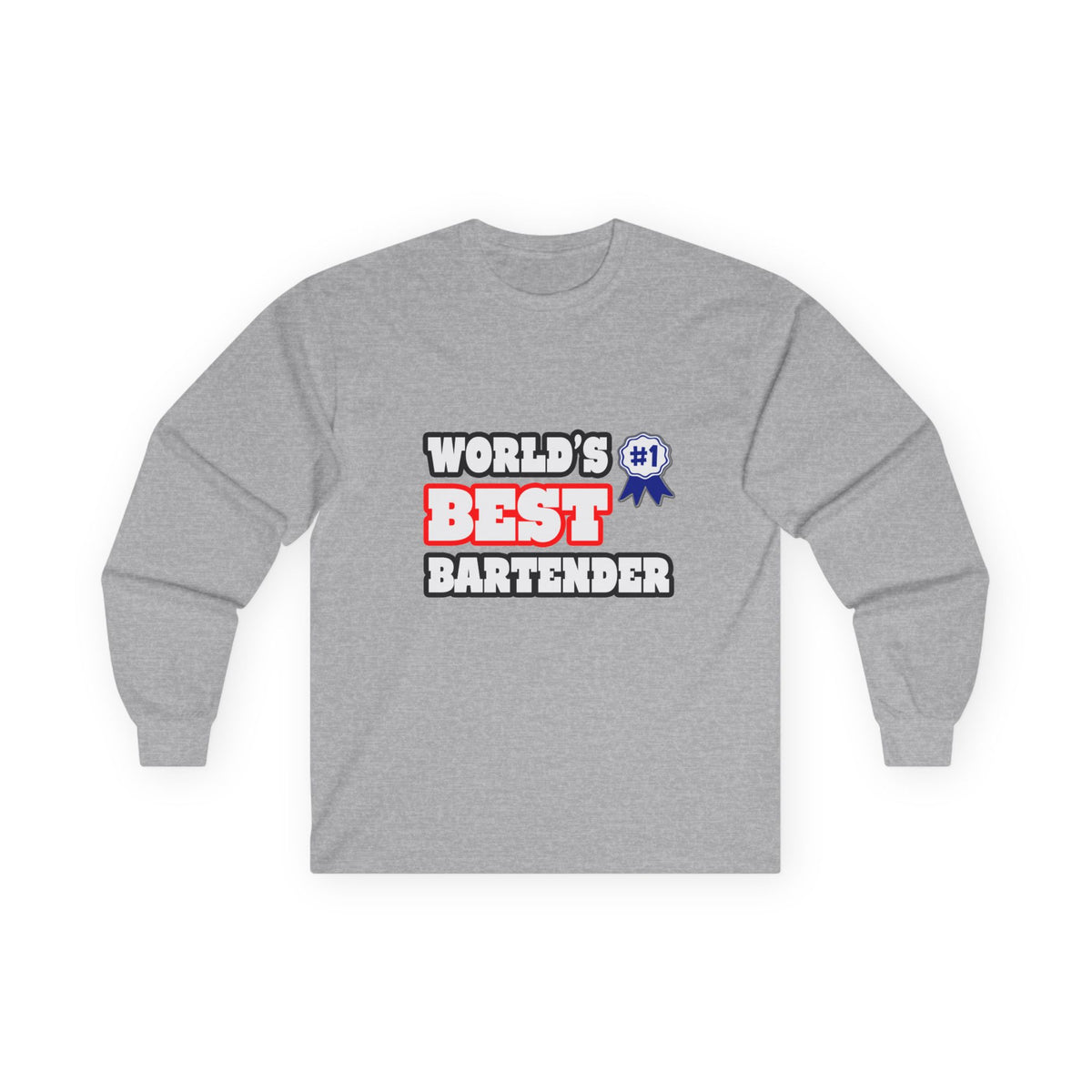 World's Best Bartender - Unisex Ultra Cotton Long Sleeve Tee