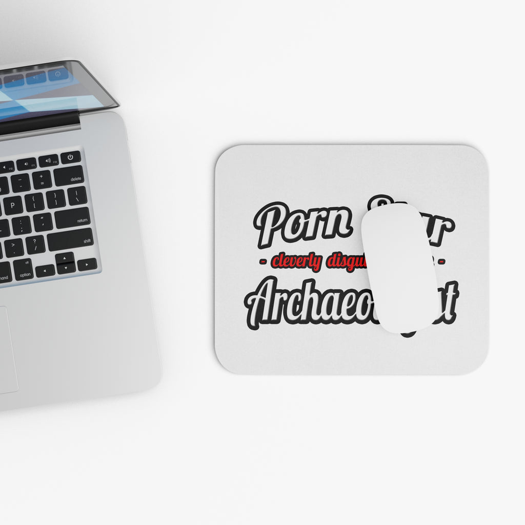 Porn Star...Archaeologist - Mouse Pad (Rectangle)