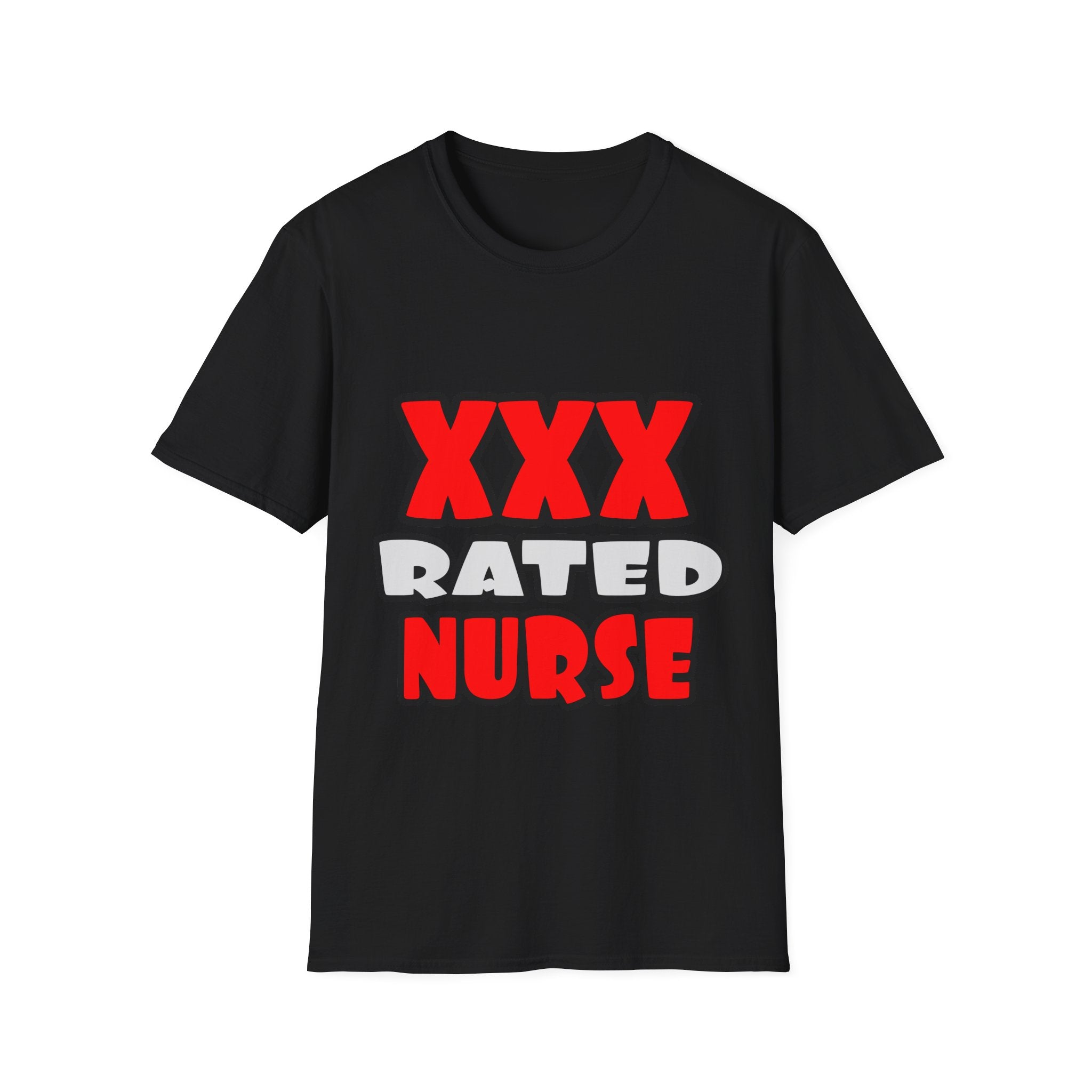 XXX Rated Nurse - Unisex Softstyle T-Shirt
