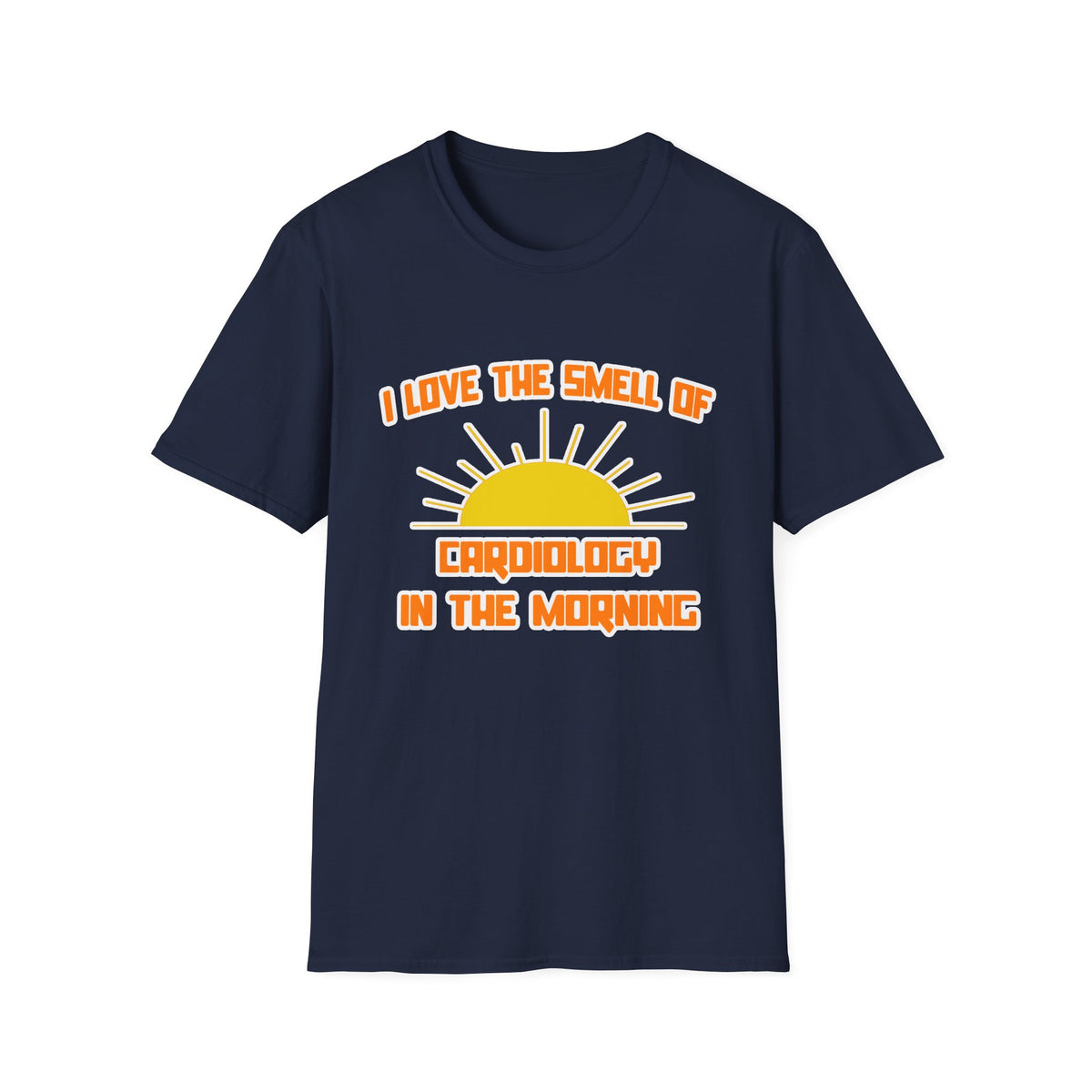 Smell of Cardiology in the Morning - Unisex Softstyle T-Shirt