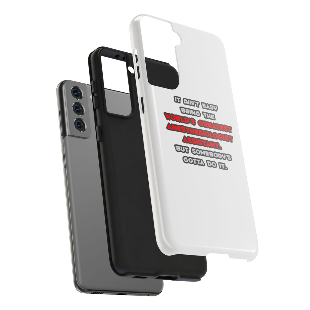 World's Greatest Anesthesiologist Asst Joke - Tough Phone Cases