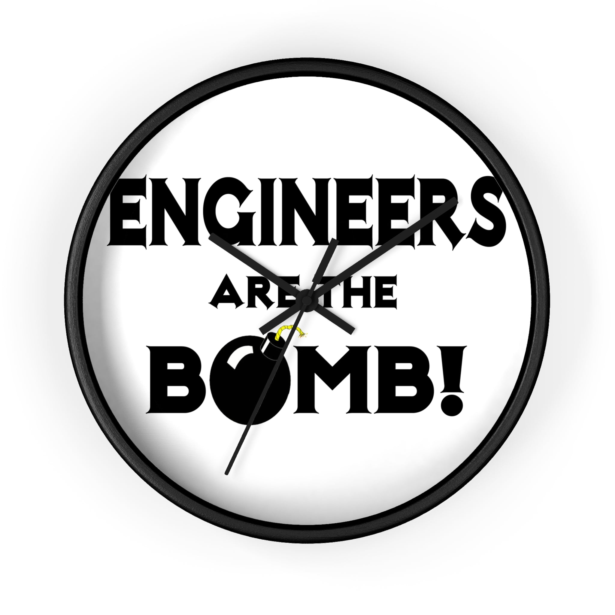 Engineers Are The Bomb! (2) - Wall Clock