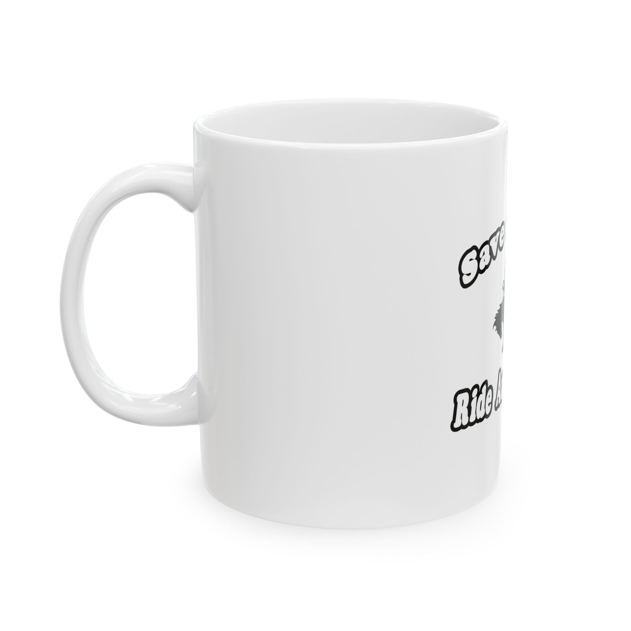 Save Horse, Ride Architect - Ceramic Mug, (11oz, 15oz)