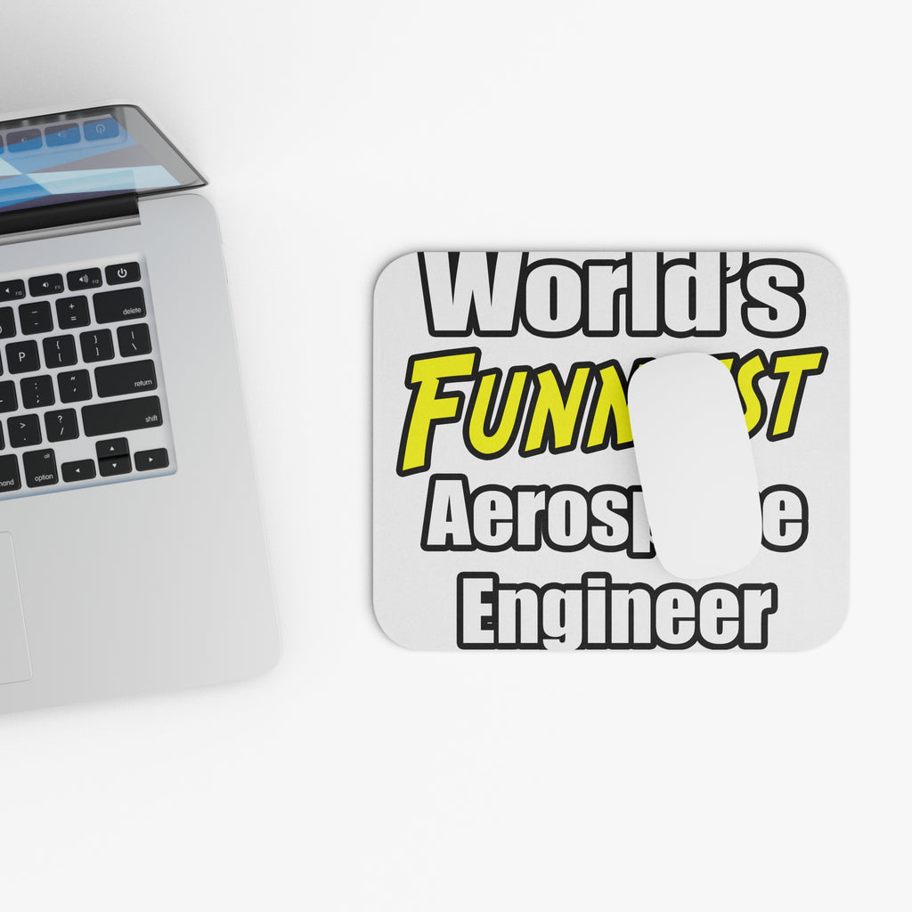 World's Funniest Aerospace Engineer - Mouse Pad (Rectangle)