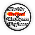 World's Hottest Aerospace Engineer - Wall Clock