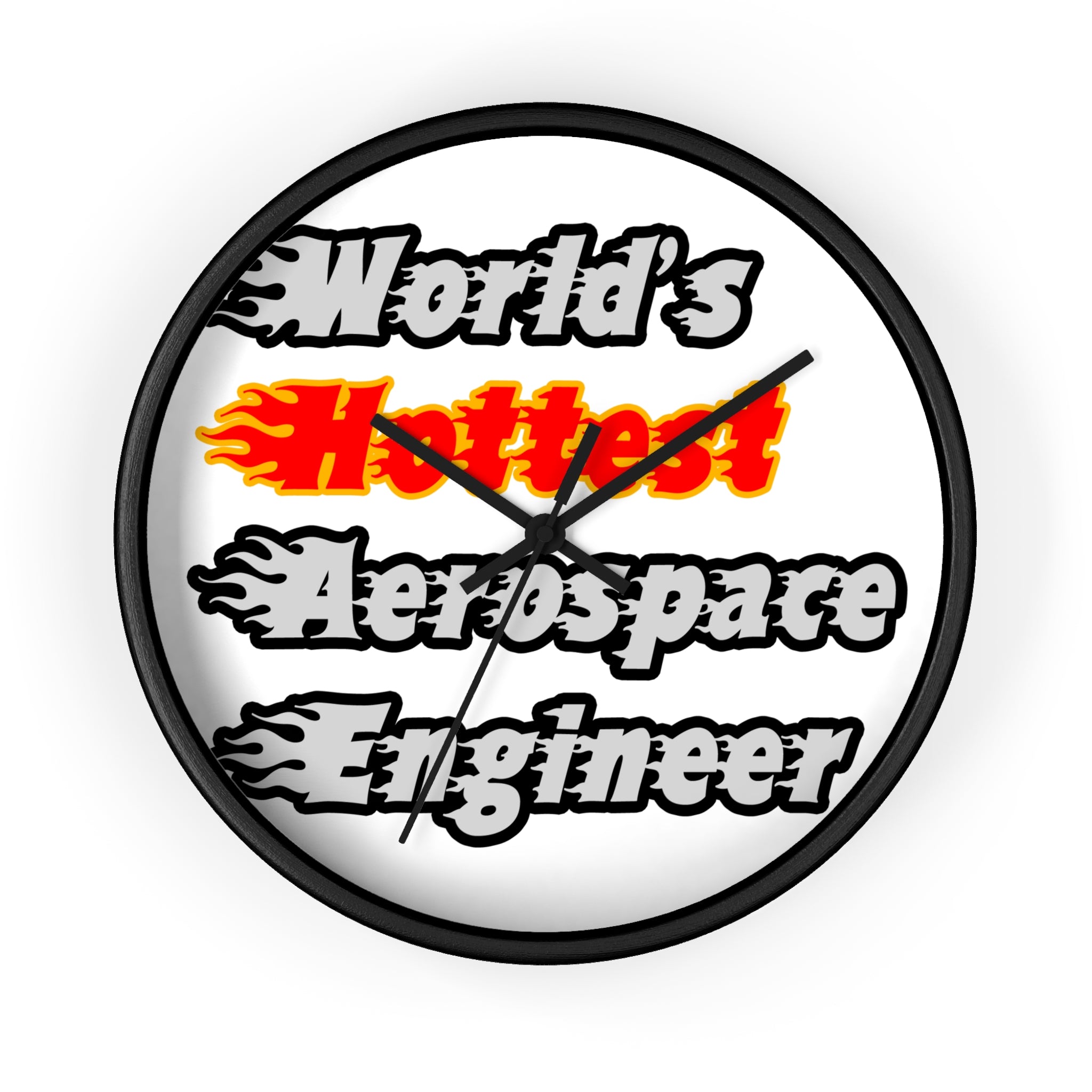 World's Hottest Aerospace Engineer - Wall Clock