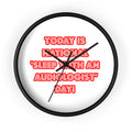 National 'Sleep With an Audiologist' Day - Wall Clock