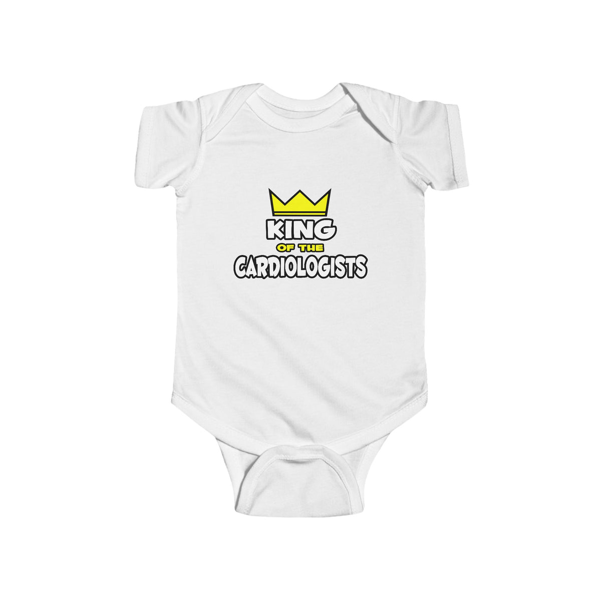 King of the Cardiologists - Infant Fine Jersey Bodysuit