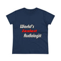 World's Sexiest Audiologist - Women's Midweight Cotton Tee