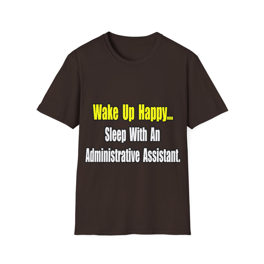 Sleep With An Administrative Assistant - Unisex Softstyle T-Shirt
