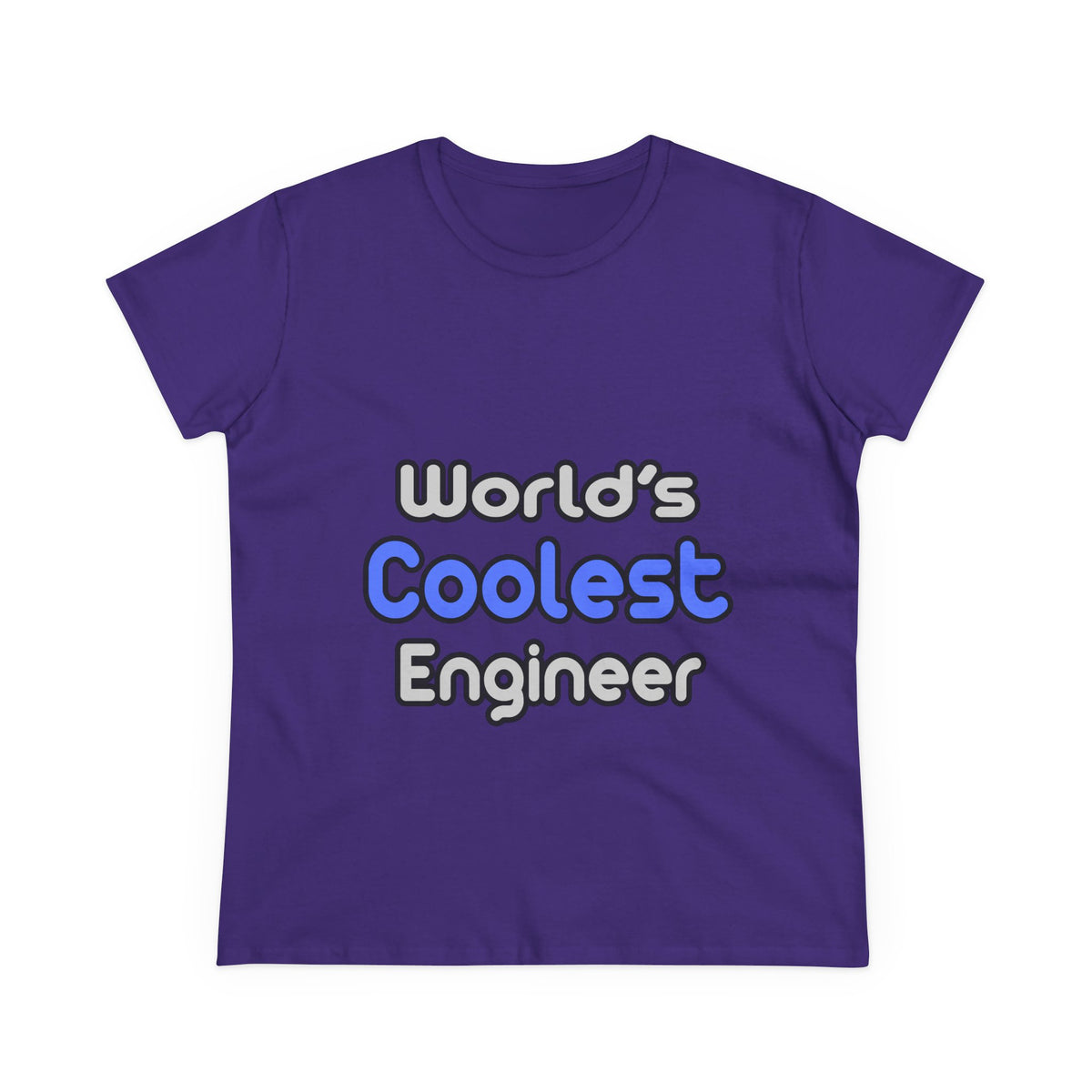 World's Coolest Engineer - Women's Midweight Cotton Tee