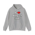 My Heart Belongs To A Teacher - Unisex Heavy Blend™ Hooded Sweatshirt