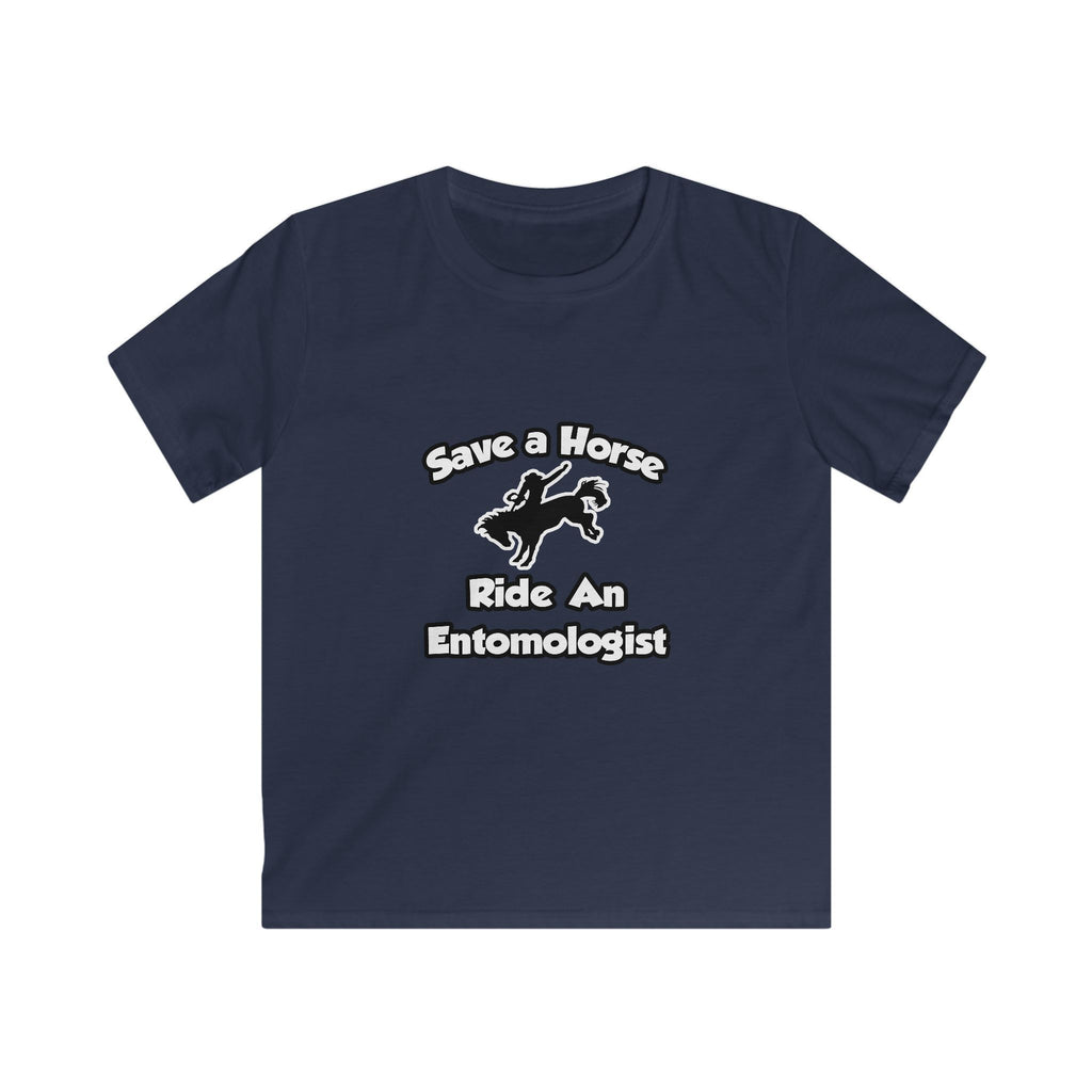 Save a Horse, Ride an Entomologist - Kids Softstyle Tee