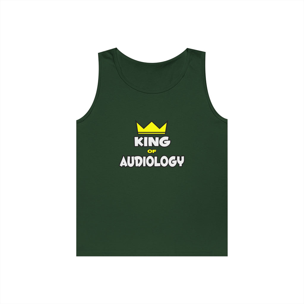 King of Audiology - Unisex Heavy Cotton Tank Top