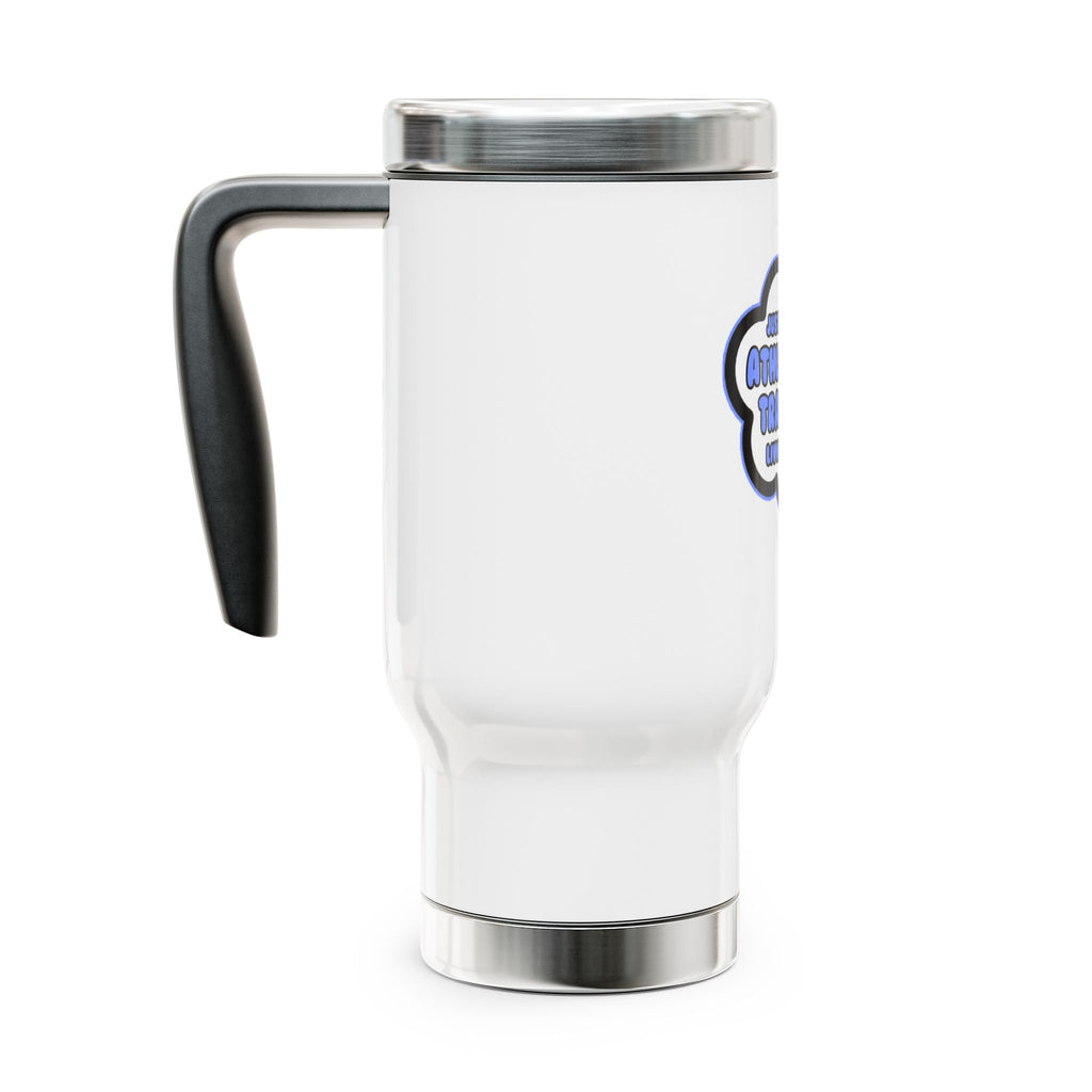 Athletic Trainer .. Livin' The Dream - Stainless Steel Travel Mug with Handle, 14oz