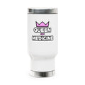 Queen of Medicine - Stainless Steel Travel Mug with Handle, 14oz