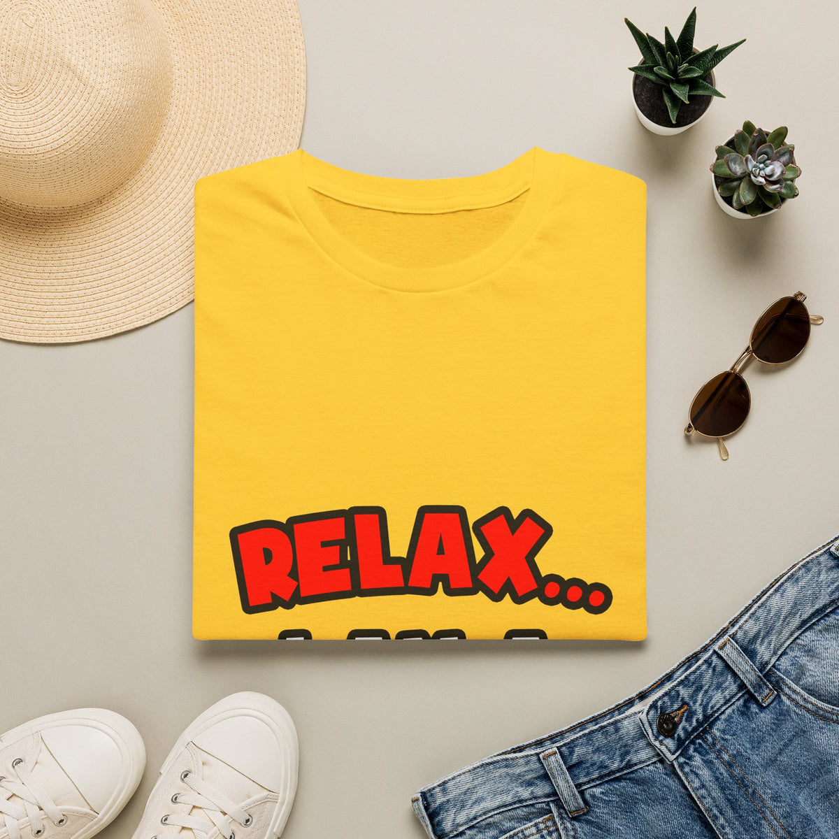 Relax ... I Am A Nurse - Unisex Softstyle T-Shirt