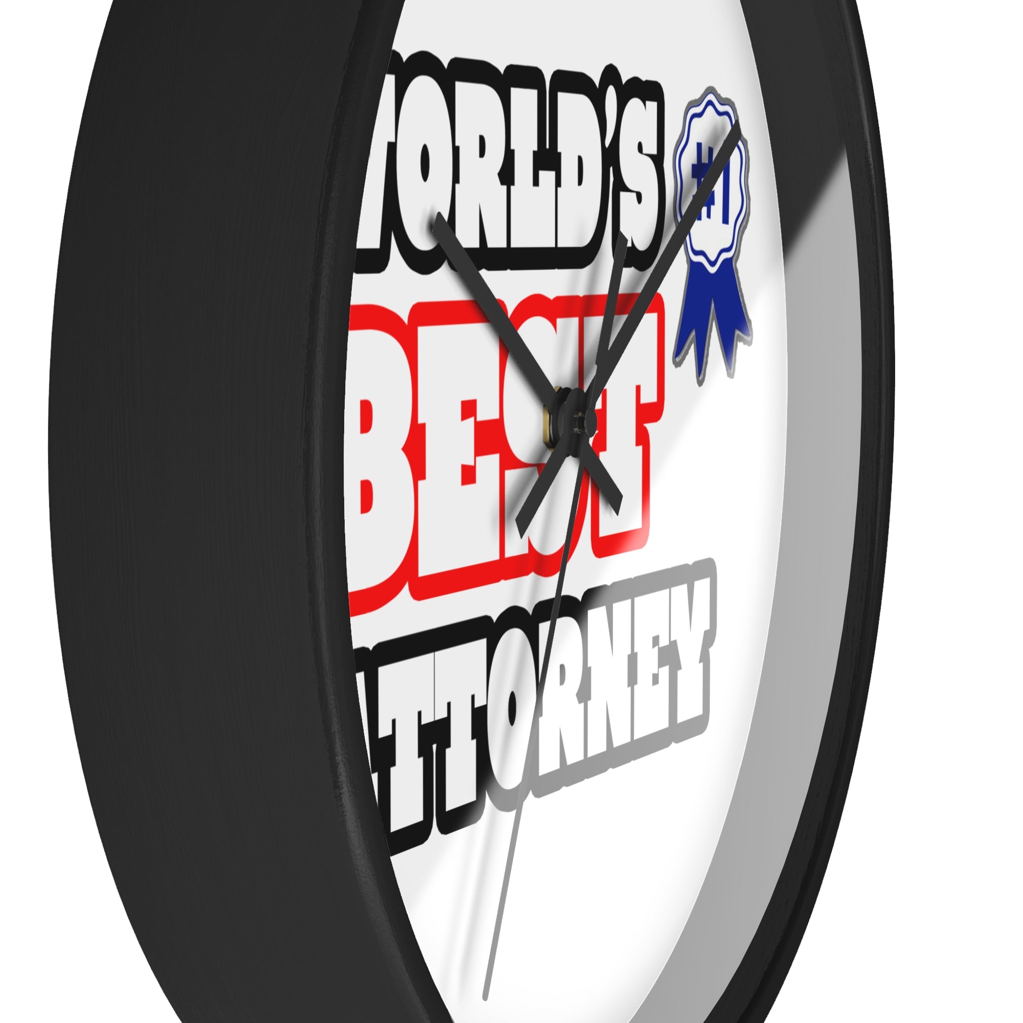 World's Best Attorney - Wall Clock