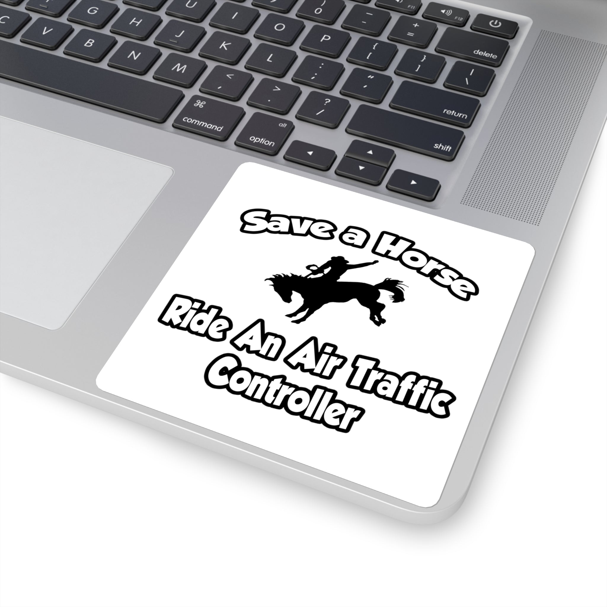 Save a Horse, Ride an Air Traffic Controller - Square Stickers
