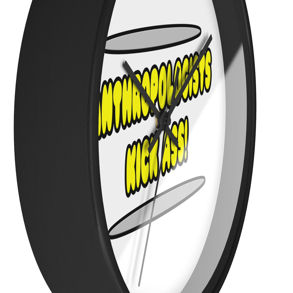 Anthropologists Kick Ass! - Wall Clock