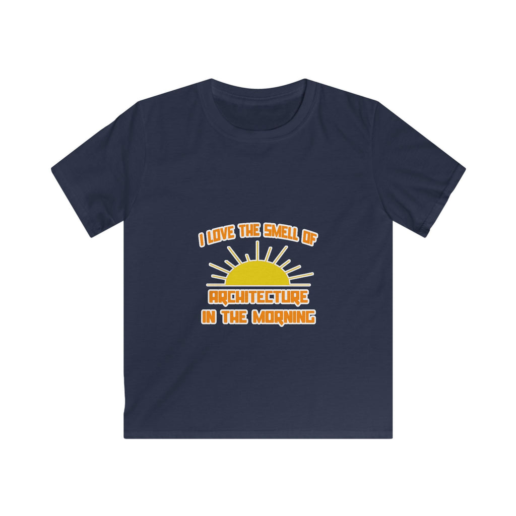 Smell of Architecture in the Morning - Kids Softstyle Tee