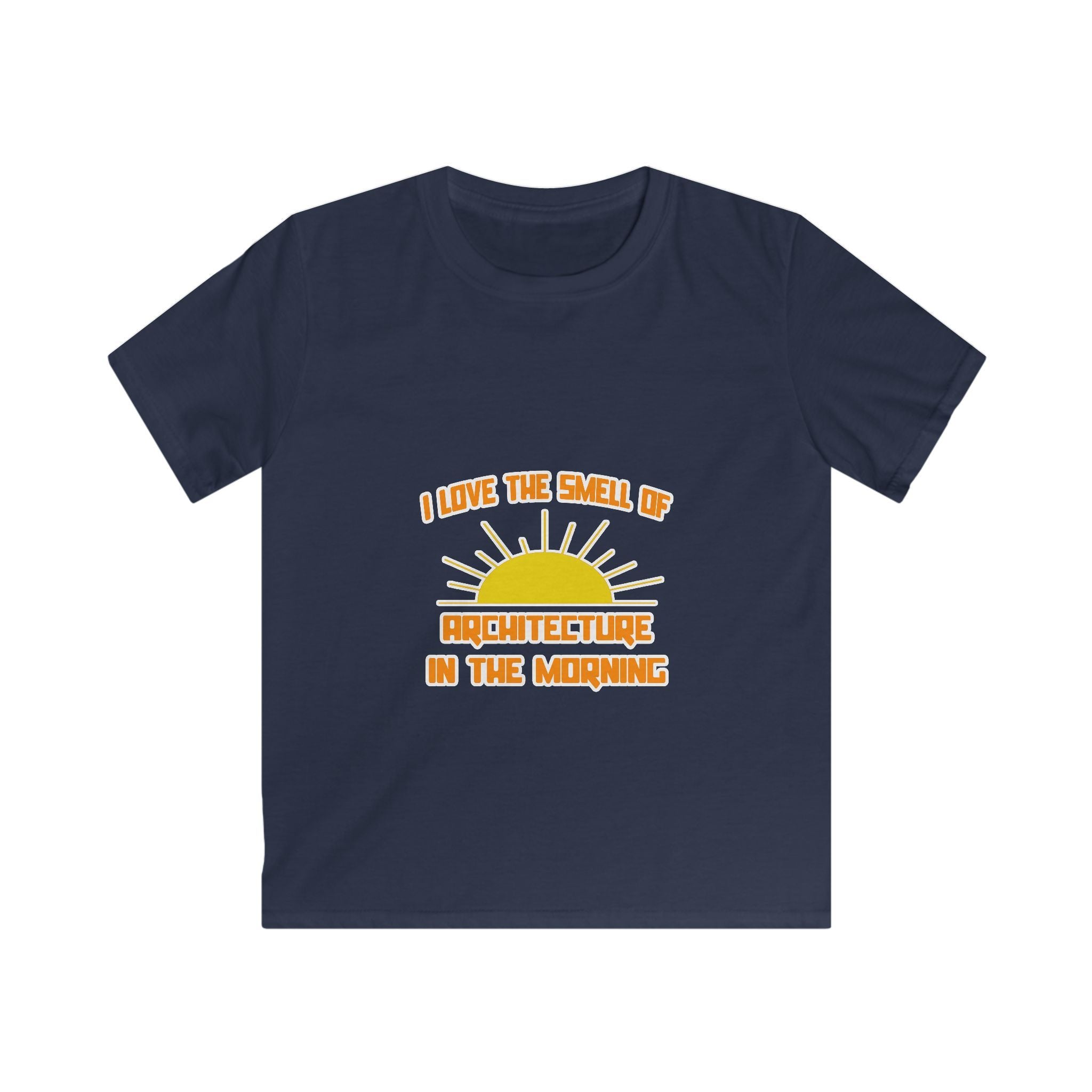 Smell of Architecture in the Morning - Kids Softstyle Tee