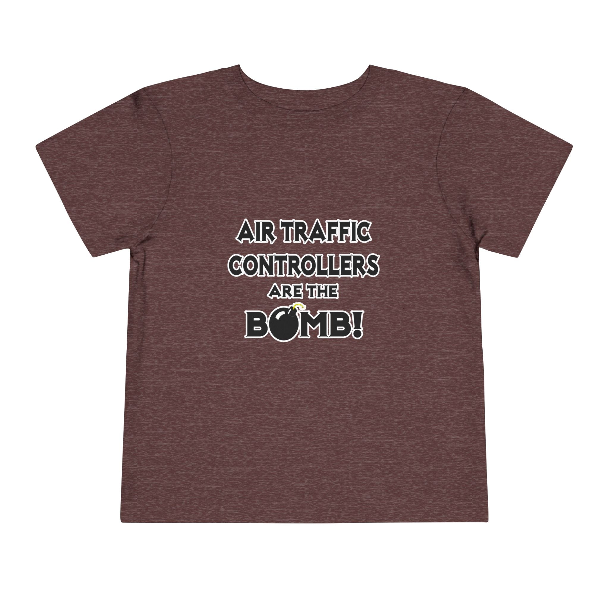 Air Traffic Controllers Are The Bomb! - Toddler Short Sleeve Tee