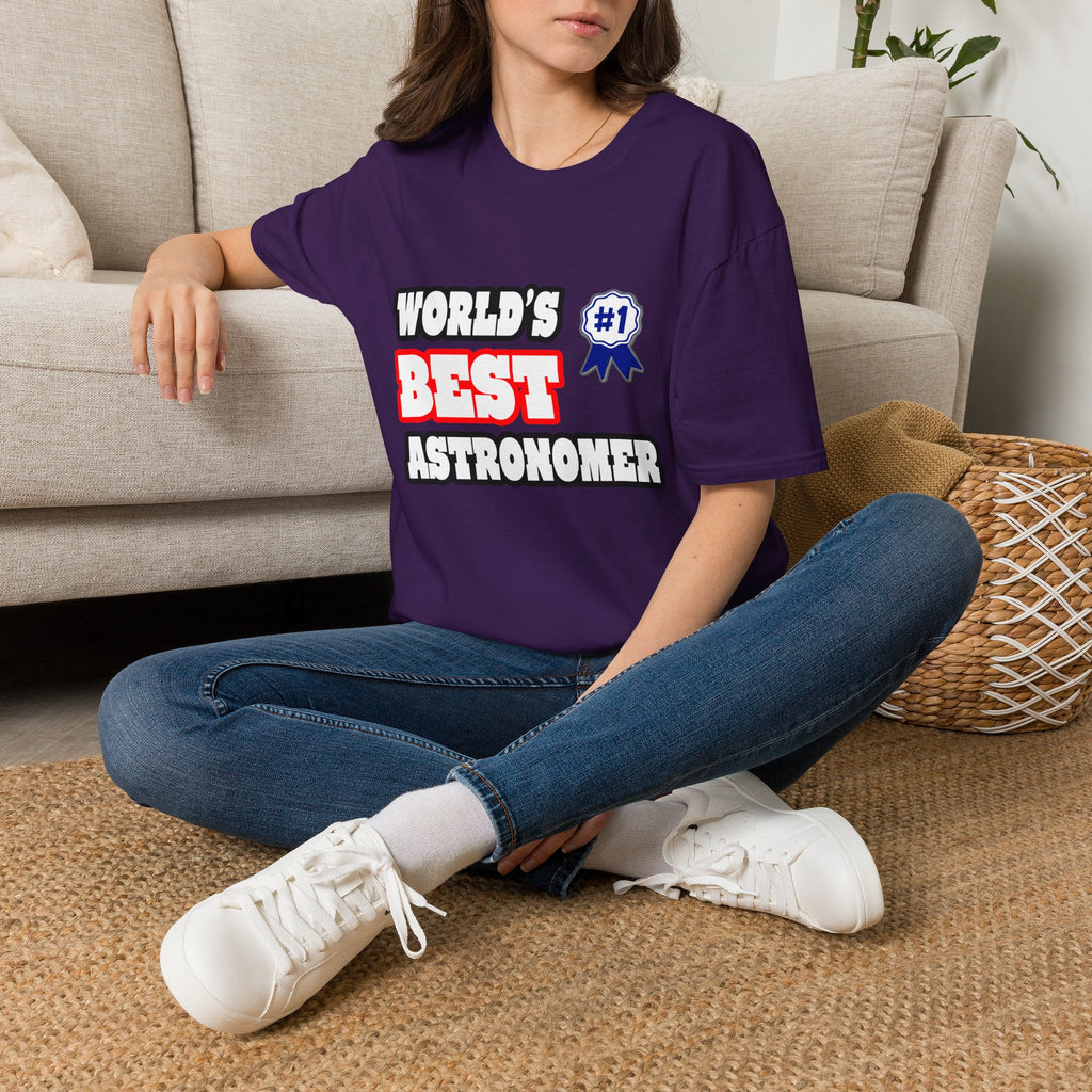 World's Best Astronomer - Unisex Softstyle T-Shirt