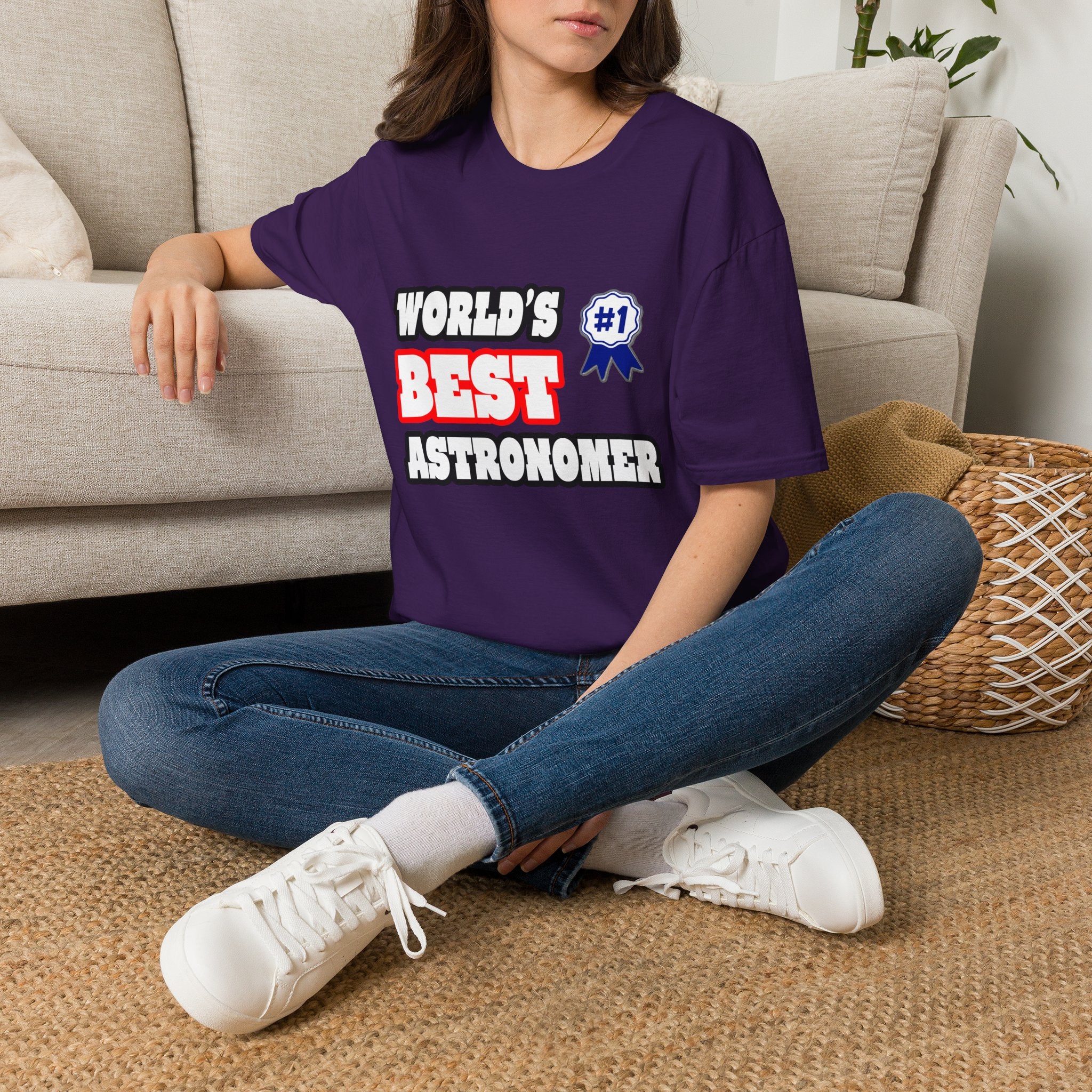 World's Best Astronomer - Unisex Softstyle T-Shirt