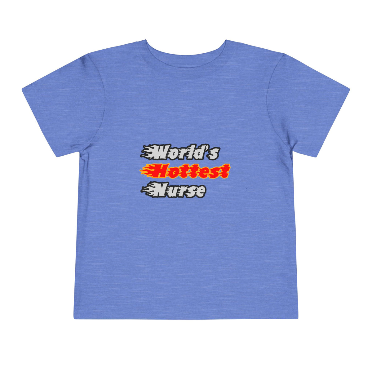 World's Hottest Nurse - Toddler Short Sleeve Tee