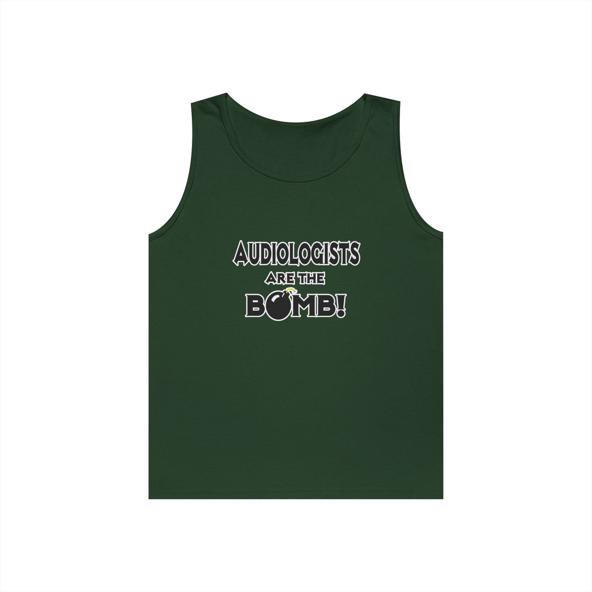 Audiologists Are The Bomb! - Unisex Heavy Cotton Tank Top
